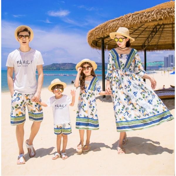 上下セット レディース Tシャツ メンズ カップル 親子ペアルック 親子お揃い服 Tシャツ おしゃれ 半袖 カジュアルウェアハワイ風 2点セット Buyee Buyee 提供一站式最全面最專業現地yahoo Japan拍賣代bid代拍代購服務 Bot Online