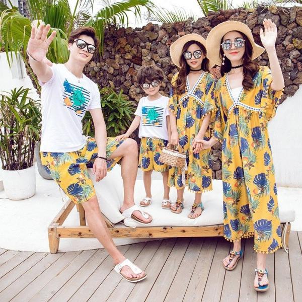 上下セット レディース Tシャツ メンズ カップル 親子ペアルック 親子お揃い服 Tシャツ おしゃれ 半袖 カジュアルウェアハワイ風 2点セット Buyee Buyee 提供一站式最全面最专业现地yahoo Japan拍卖代bid代拍代购服务 Bot Online