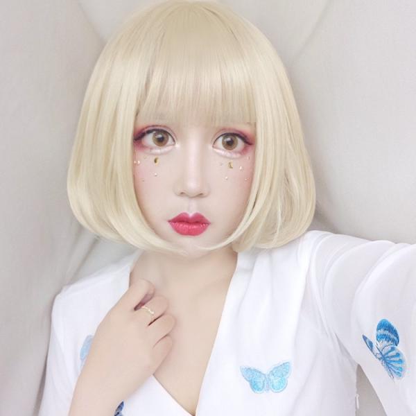 ウィッグ ショート フルウィッグ 大人可愛い人気ウイッグ 金髪 ショートウィッグ 小顔 キュート レディース かつら つけ毛 コスプレ 原宿 パーティー Buyee Buyee 提供一站式最全面最專業現地yahoo Japan拍賣代bid代拍代購服務 Bot Online