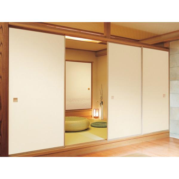 ふすま紙 襖紙 (角兵衛(かくべえ)第21集) No.615 (サイズ96×203cm) 総模様 間中 :kaku21-615-m:デルマケ 通販 襖紙 ふすま紙 両面テープで貼る 94cm×185cm×1枚入 LL-756 (ライン) ベージュ 天袋 和柄 和風