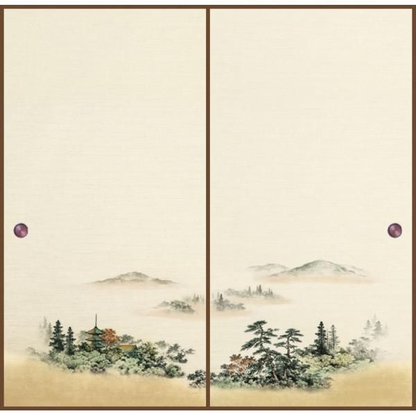 ふすま紙 襖紙 (吉兆(きっちょう)第15集) No.101 (サイズ100×203cm) 2