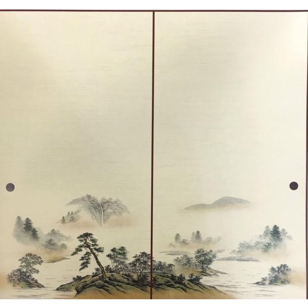 【furemamaページ】 ふすま紙 襖紙 (のぞみ第5集) No.170 (サイズ100×203cm) 2枚組 間中