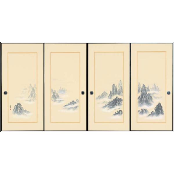 ふすま紙 襖紙 (朱雀(すじゃく)第11集) No.152 (サイズ95×203cm) 4枚1