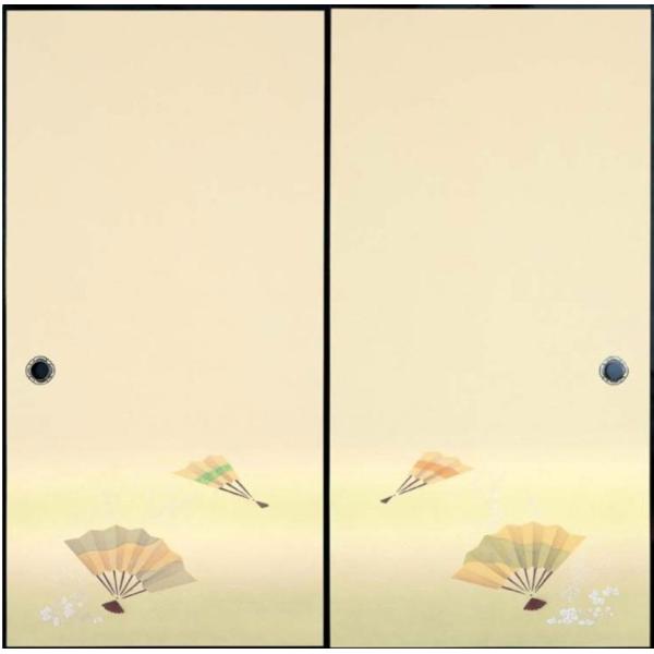 ふすま紙 襖紙 (朱雀(すじゃく)第11集) No.175 (サイズ95×203cm) 2枚1
