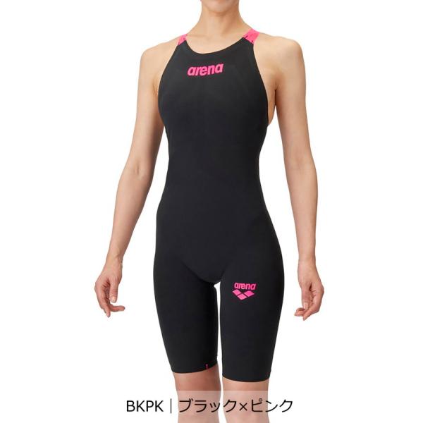 公式 アリーナ arena 競泳水着 アクアフォースストームMFレーシングワンピーススパッツ レディース 水泳 スイミング プール AS6SRC05L 26SS