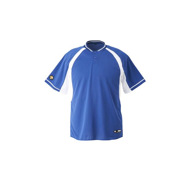 DESCENTE - デサント 横浜ベイスターズ ビジター ユニフォーム ベースボールシャツ L DESCENTE NPB プロ野球 DESCENTE 公式 デサント ベースボールシャツ 吸汗 速乾 メンズ
