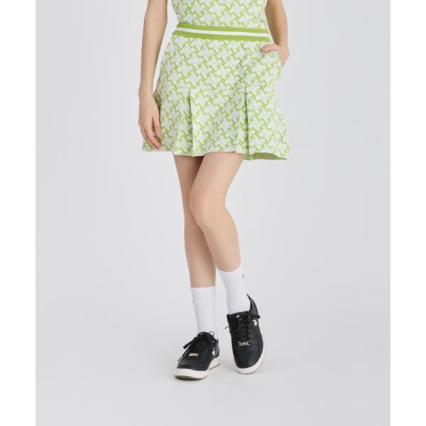 新品未使用品　ルコックゴルフ　リジューム　セットアップ　半袖ニット　スカート descente-store_lg4fskr0l