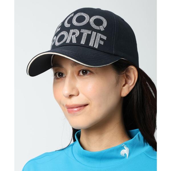 ルコックスポルティフ ゴルフ le coq sportif golf 【まぶガード】ツイルロゴキャップ