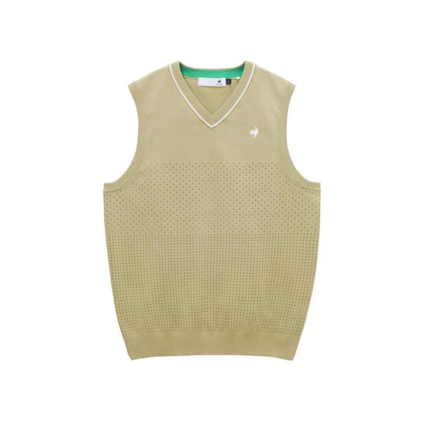 FR2GOLF 薄手ニットベスト　ゴルフウェア le coq sportif GOLF（ルコックスポルティフ ゴルフ） 公式 ルコック