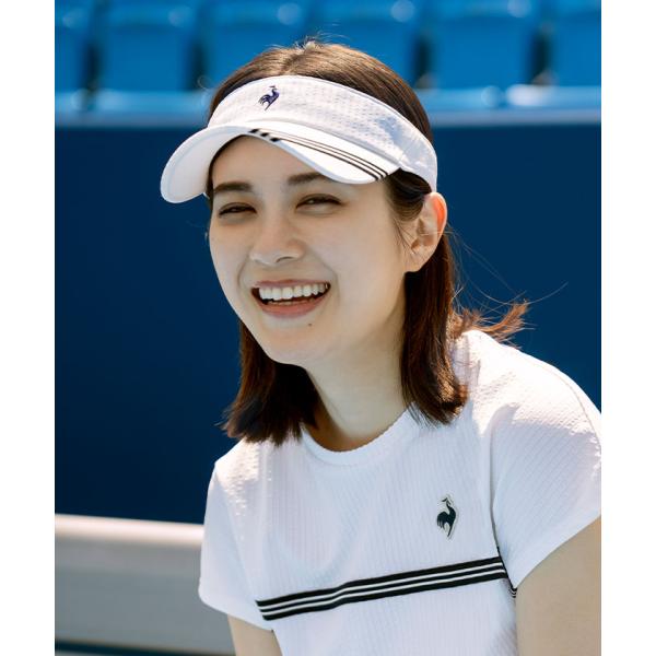 le coq sportif（ルコックスポルティフ） 公式 サンバイザー