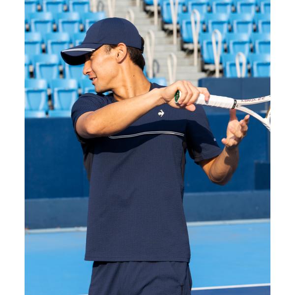 le coq sportif（ルコックスポルティフ） 公式 半袖ゲームシャツ