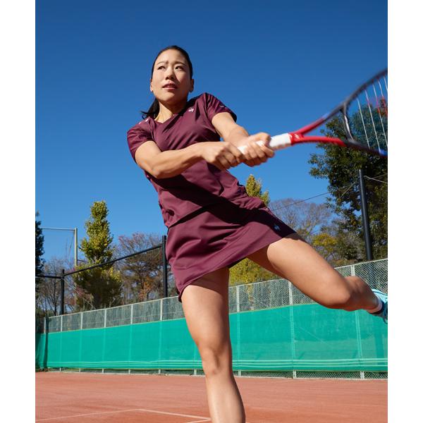 ビヨンボルグ　テニスウェア　長袖トップス、スコート　2点 le coq sportif（ルコックスポルティフ） 公式 テニス スコート