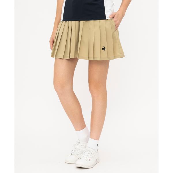 公式 ルコックスポルティフ プリーツゲームスコート レディース UVカット JTA公認 スカート トレーニング LN5SSK51L 25SS