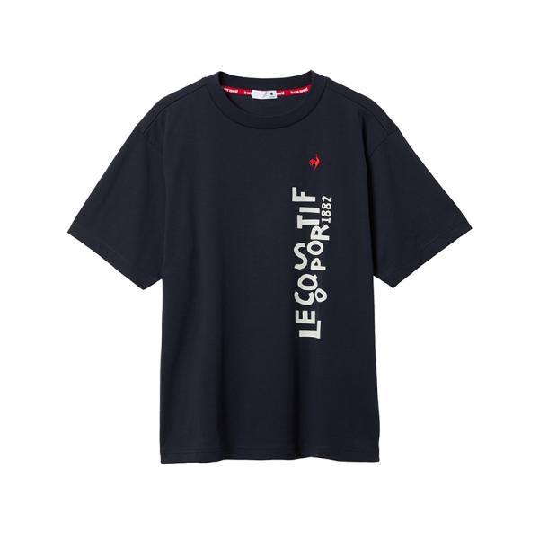le coq sportif - ルコックスポルティフ テニスウェア 半袖TシャツQTMQJA02黒 メンズL新品 le coq sportif - ルコックスポルティフ テニスウェア 半袖T