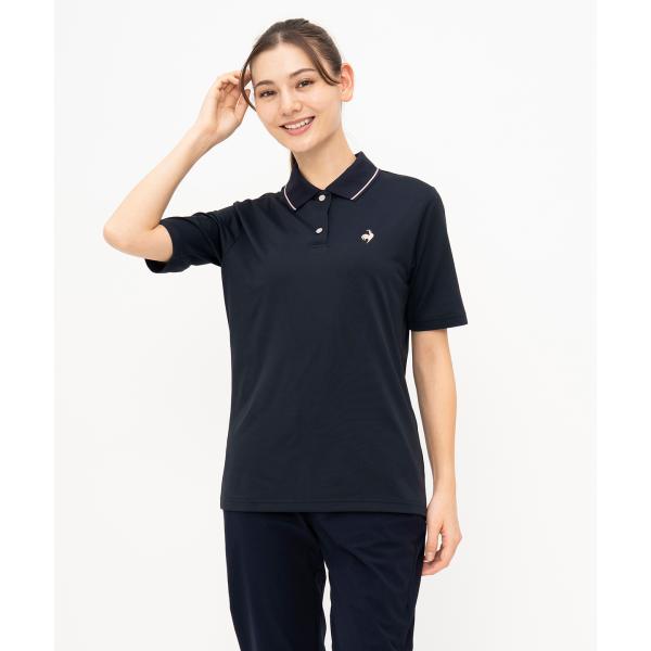 ★でこぽんさん専用★【未使用】　N°21 　レディースポロシャツ　ブラック ☆でこぽんさん専用☆【未使用】 N°21 レディースポロシャツ ブラック