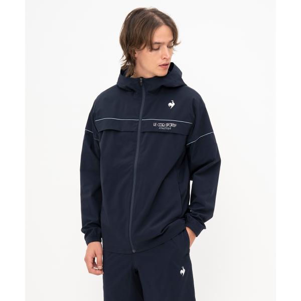 ルコックスポルティフ/ゴルフ ジップジャケット【ネイビー/LL】新品！ le coq sportif GOLF LECOQ ルコックゴルフ 2WAY 裏地付 ジップ