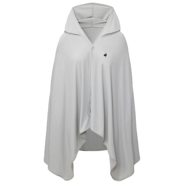 公式 ルコックスポルティフ le coq sportif 遮熱ポンチョ メンズ レディース UVカット UPF50+ 接触冷感 LT6FAZ30U 26FW