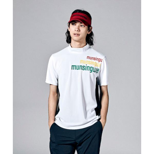 セール SALE 公式 マンシングウェア シャツ モックネック ウェア  