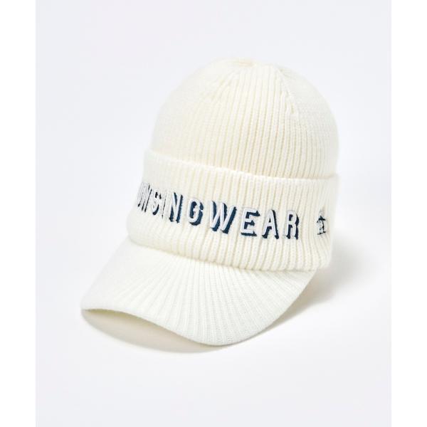 Munsingwear 公式 マンシングウェア ロゴジャカード編み ニット