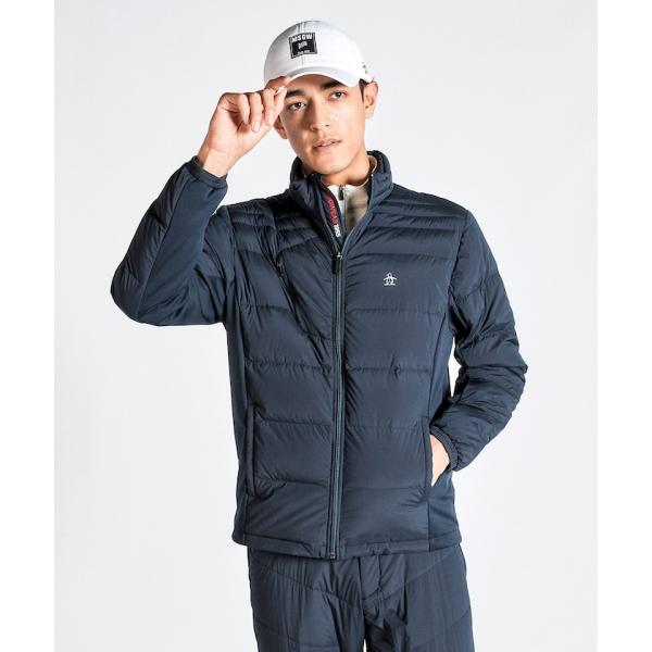 新品　Munsingwear　ストレッチボンディングニットハイブリッドブルゾン Munsingwear 公式 マンシングウェア ストレッチウーブン