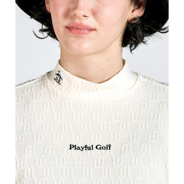 Munsingwear 公式 マンシングウェア ロゴジャカードベア天竺