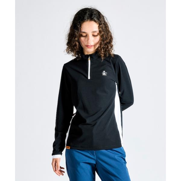 Munsingwear 公式 マンシングウェア ハーフジップ長袖シャツ