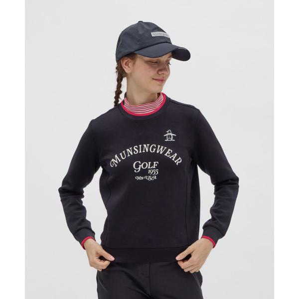 新品 マンシングウェアゴルフ クルーネックベスト/レディス/M/マルチ Munsingwear セール 公式 マンシングウェア アウターベスト