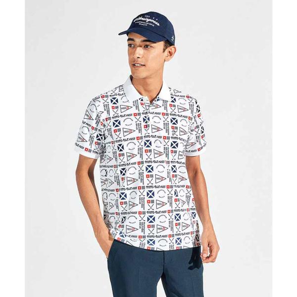 Munsingwear 公式 マンシングウェア グラフィック総柄プリント