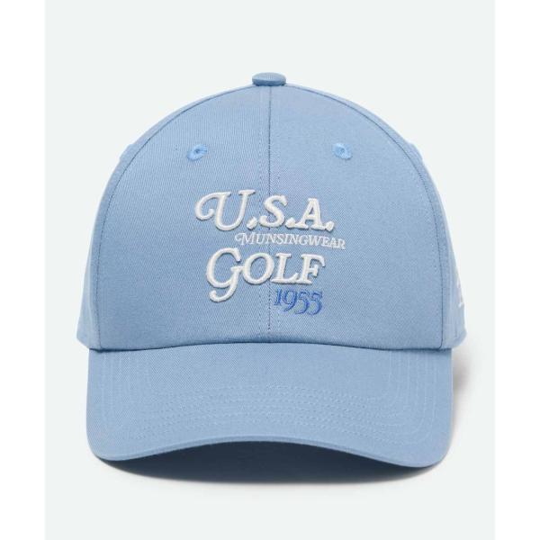 公式 マンシングウェア MUNSINGWEAR ロゴデザインキャップ メンズ 帽子 綿 ベースボールキャップ ゴルフ MG6SCP20M 26SS