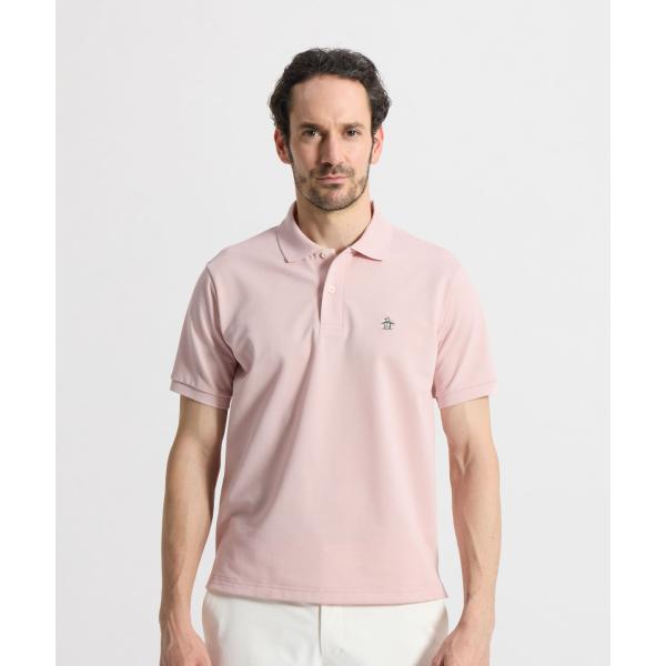 公式 マンシングウェア MUNSINGWEAR 10 YEARS POLO SHIRTS メンズ ポロシャツ 吉野ピンク ゴルフ MG6SHSX0M 26SS