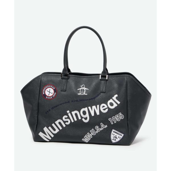 Munsingwear（マンシングウェア） 公式 カーブロゴトートバッグ メンズ