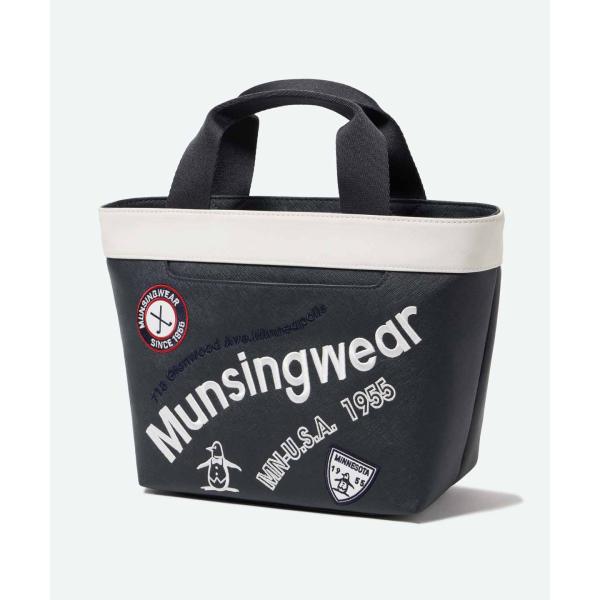 Munsingwear（マンシングウェア） カーブロゴカートバッグ : デサント