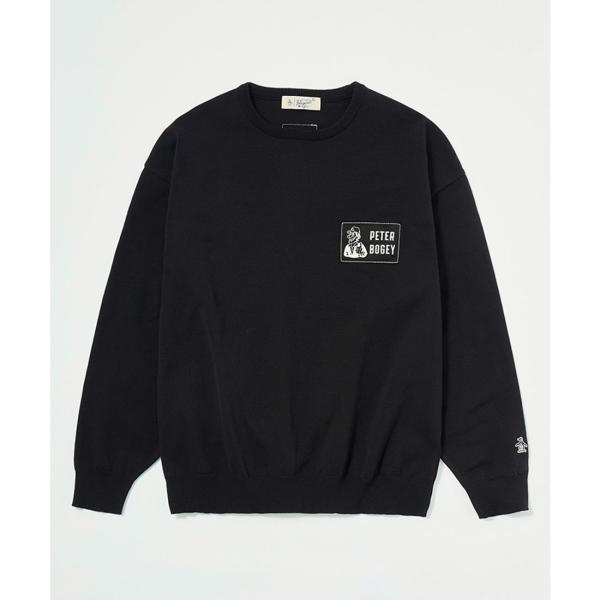 公式 ペンギン バイ マンシングウェア Solotex Crew-neck sweater メンズ ニット セーター ゴルフ MU5SST01M 25SS