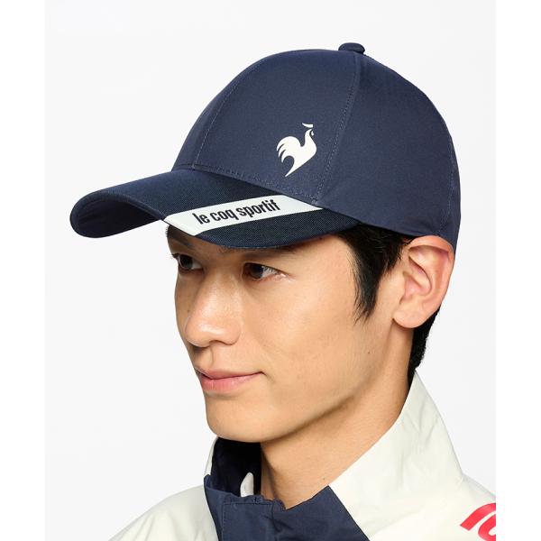 le coq sportif レインウェアセット キャップ付き le coq sportif ルコックスポルティフ ゴルフ レインウェア上下