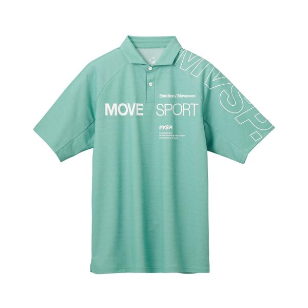 MOVESPORT 公式 ムーブスポーツ デサント ミニ鹿の子 ラグラン