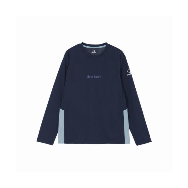 公式 ムーブスポーツ MoveSport ロングスリーブシャツ ロンＴ 長袖 メンズ 吸汗速乾 UV CUT ストレッチ 遮熱 ST6FLT02M 26FW