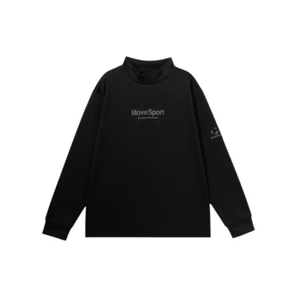 公式 ムーブスポーツ MoveSport 【直営店限定】モックネックロングスリーブシャツ ロンT インナー メンズ トレーニング ST6FLTD1MB 26FW