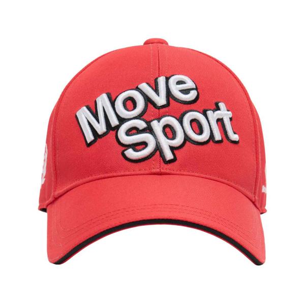 公式 ムーブスポーツ MoveSport ロゴキャップ メンズ レディース 部分抗菌防臭 帽子 小物 トレーニング ST6SCP00U 26SS