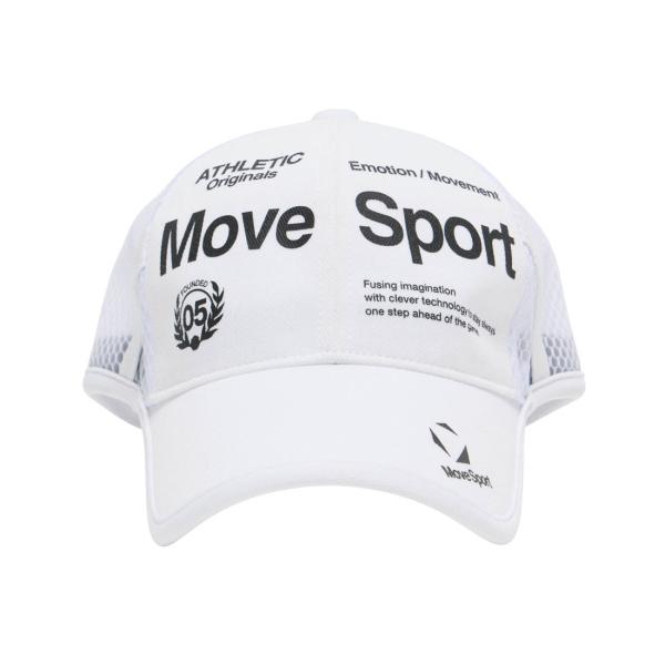 公式 ムーブスポーツ バックメッシュキャップ メンズ レディース サングラスホルダー 部分抗菌防臭 帽子 小物 トレーニング ST6SCP01U 26SS