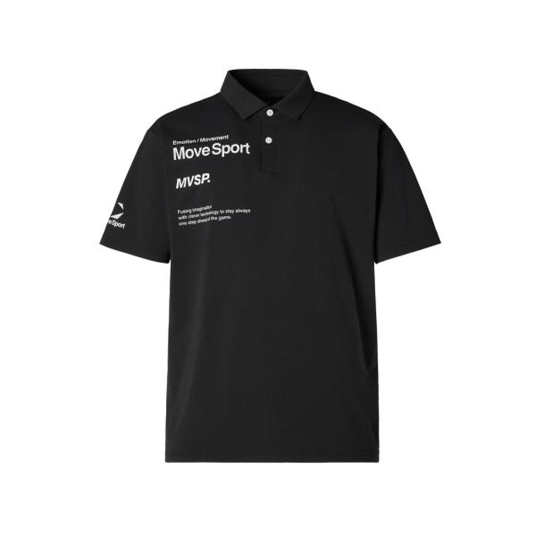 公式 ムーブスポーツ MoveSport グラフィックポロ 半袖 メンズ ストレッチ 吸汗速乾 UV CUT トレーニング ST6SHST0M 26SS