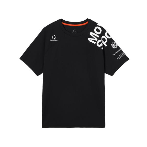 公式 ムーブスポーツ MoveSport 接触冷感半袖シャツ メンズ  吸汗 ストレッチ UV CUT Tシャツ トレーニング ST6SHT04M 26SS「爆買」