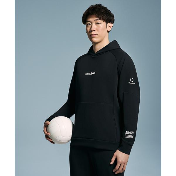 公式 ムーブスポーツ VOLLEYBALL スウェットジャケット フード付き メンズ レディース 吸汗 ストレッチ トレーニング SV6SSW01U 26SS