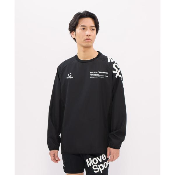 公式 ムーブスポーツ MoveSport VOLLEYBALL 長袖ピステ メンズ レディース バレーボール ウェア トレーニング SV6SWB03U 26SS