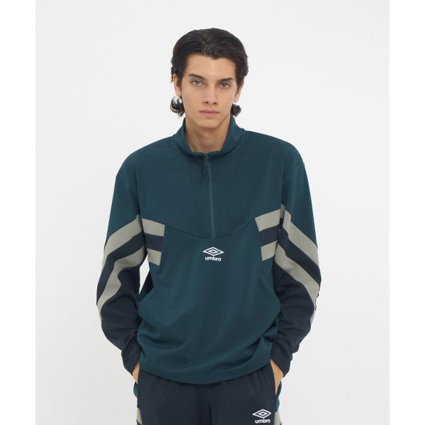 umbro 公式 アンブロ THE THIRD by UMBROウォームアップハーフジップ
