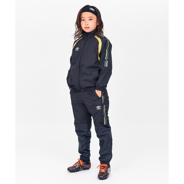 公式 アンブロ umbro ジュニアウィンドロングパンツ 子ども ジュニア キッズ 防風 はっ水 保温 サッカー フットボール UF6FPZ40J 26FW