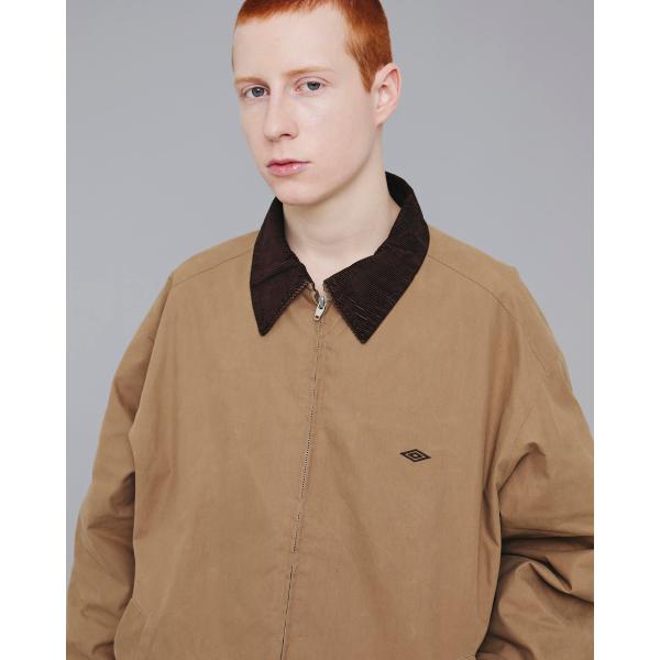 umbro（アンブロ） 公式 umbro UMBRO HOUSE Waxed blouson ブルゾン 衿