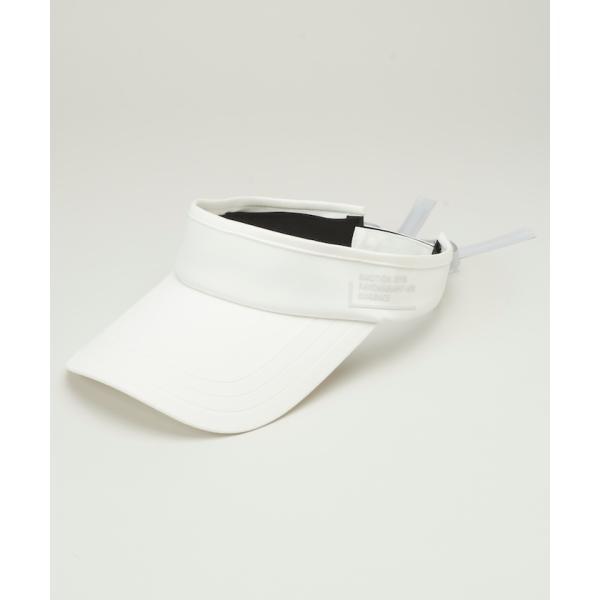 LANVIN SPORT 公式 ランバン スポール リボン付きサンバイザー