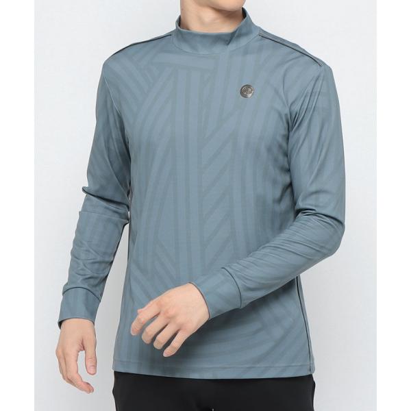 [Release date: September 4, 2024]LANVIN SPORTの総柄プリントモックネック長袖シャツは、フランス本国から発信されたグラフィックをViscotecsプリントした、洗練されたデザインが魅力の一着です。ソ...