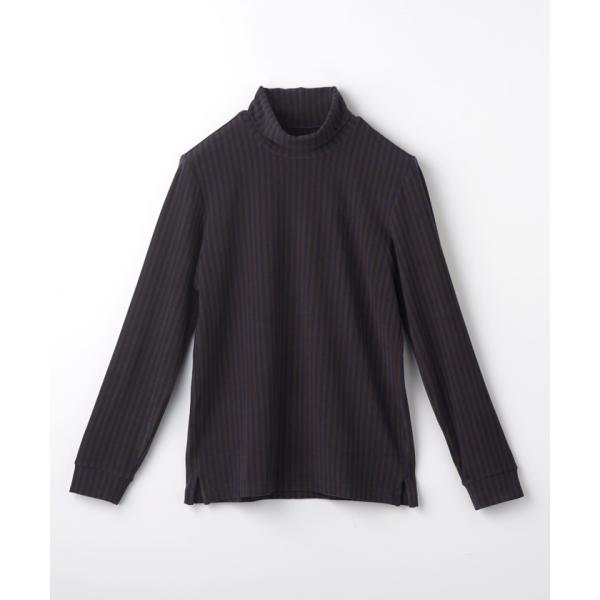 LANVIN SPORT タートルネック & ストライプスカート セット LANVIN SPORT 公式 ランバン スポール ストライプ柄