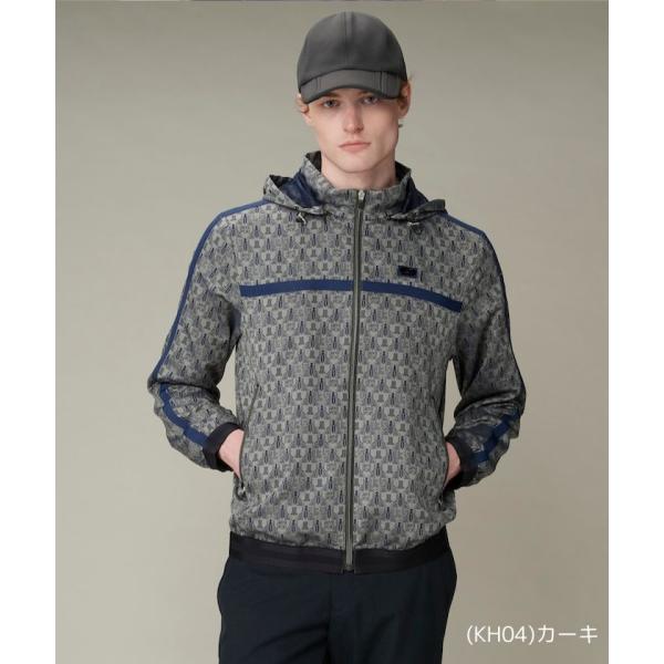 【美品】LANVIN SPORT　ゴルフウェア パーカー ジャケット 現行 40 美品】LANVIN SPORT ゴルフウェア パーカー ジャケット 現行 40